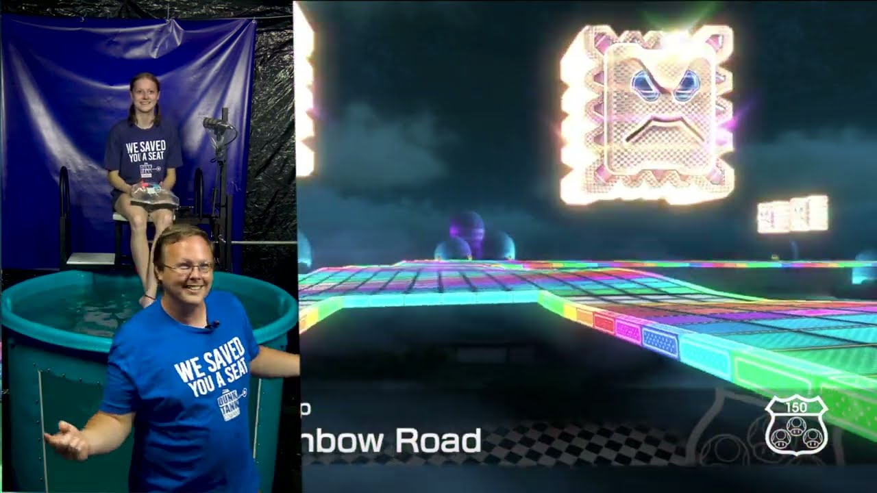 Pigtail Payton n Rainbow Road   Dunk Tank Challenge