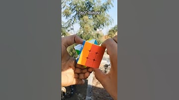 360° Rotate on 3×3 Rubik