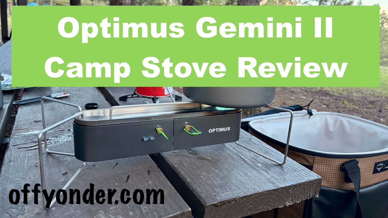 日本未発売 Optimus Gemini 2-Burner Stove Optimus Gemini II Camp Stove Review - YouTube