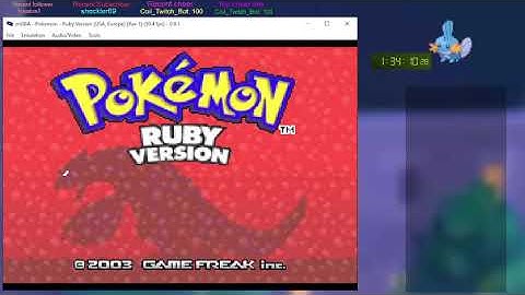 Pokemon Ruby Swampert Alt Main Speedrun 🙃