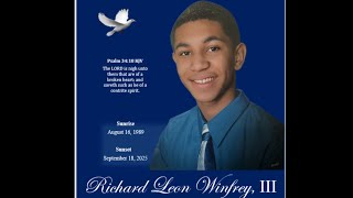 Celebration of Life for Richard Leon Winfrey, III