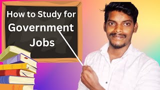 ?How to study for Government Jobs? | Students Review ?