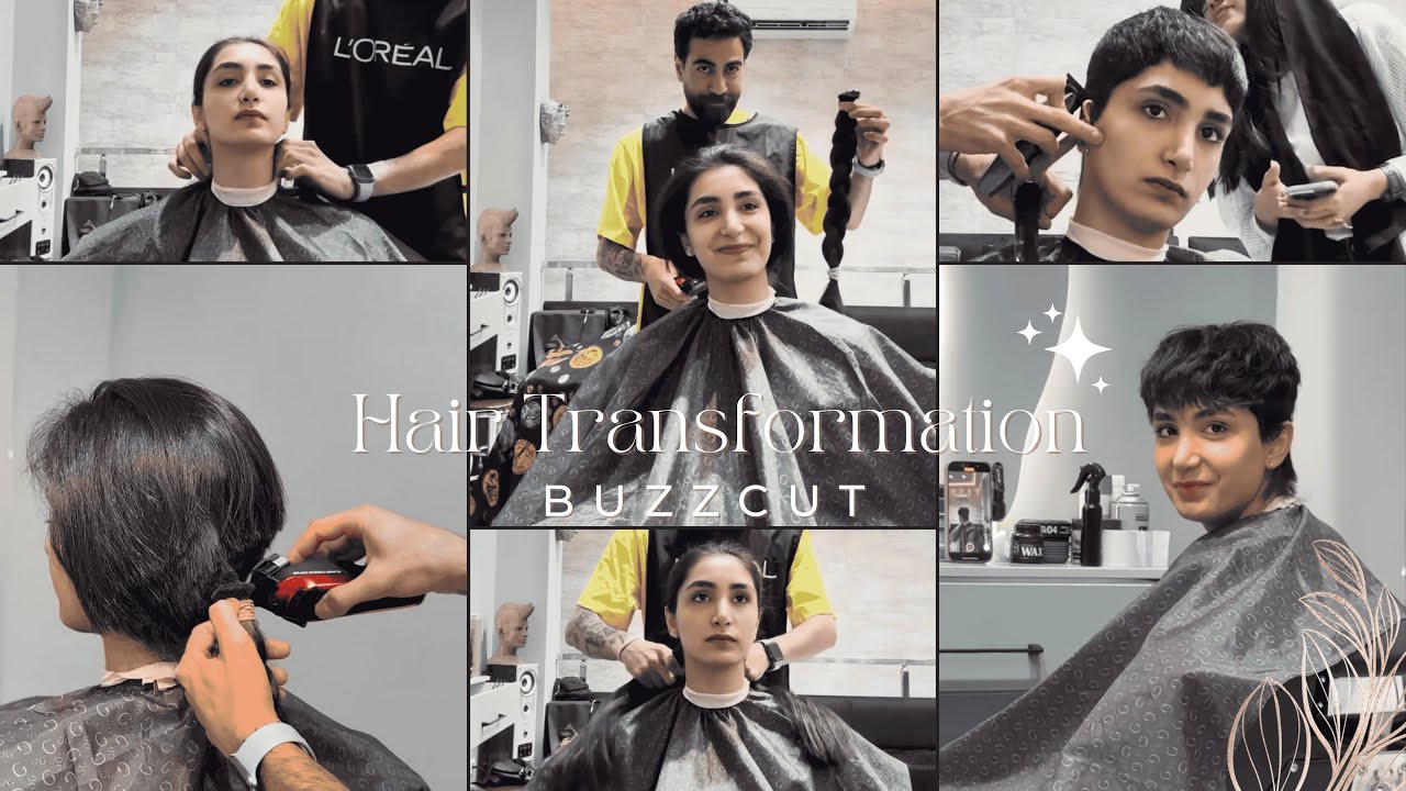 4 Women’s Hair Transformations | Long to Short, Buzzcut & Full Razor Shave