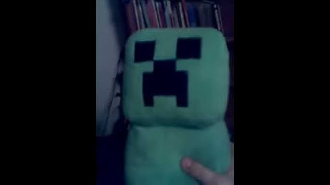 minecraft creeper plush toy with sound review