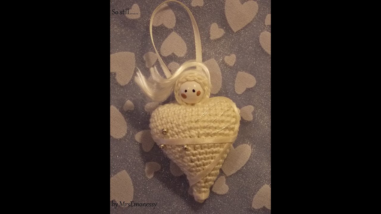 DIY Häkeln Engel mit Herz Weihnachten Gratisanleitung ...