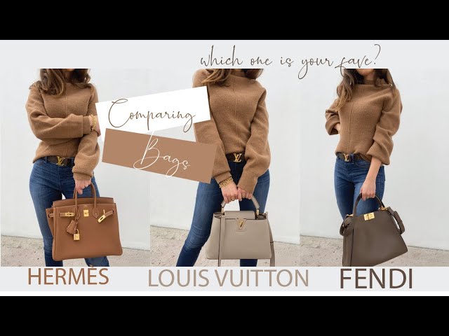 LOUIS VUITTON CAPUCINES review + size comparison 