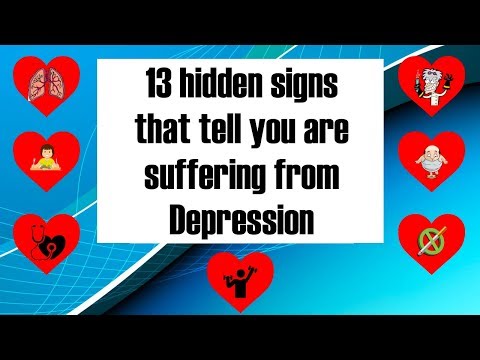 13 hidden signs that tell you are suffering from depression