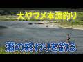 大ヤマメ本流釣り 瀬の終わりを釣る