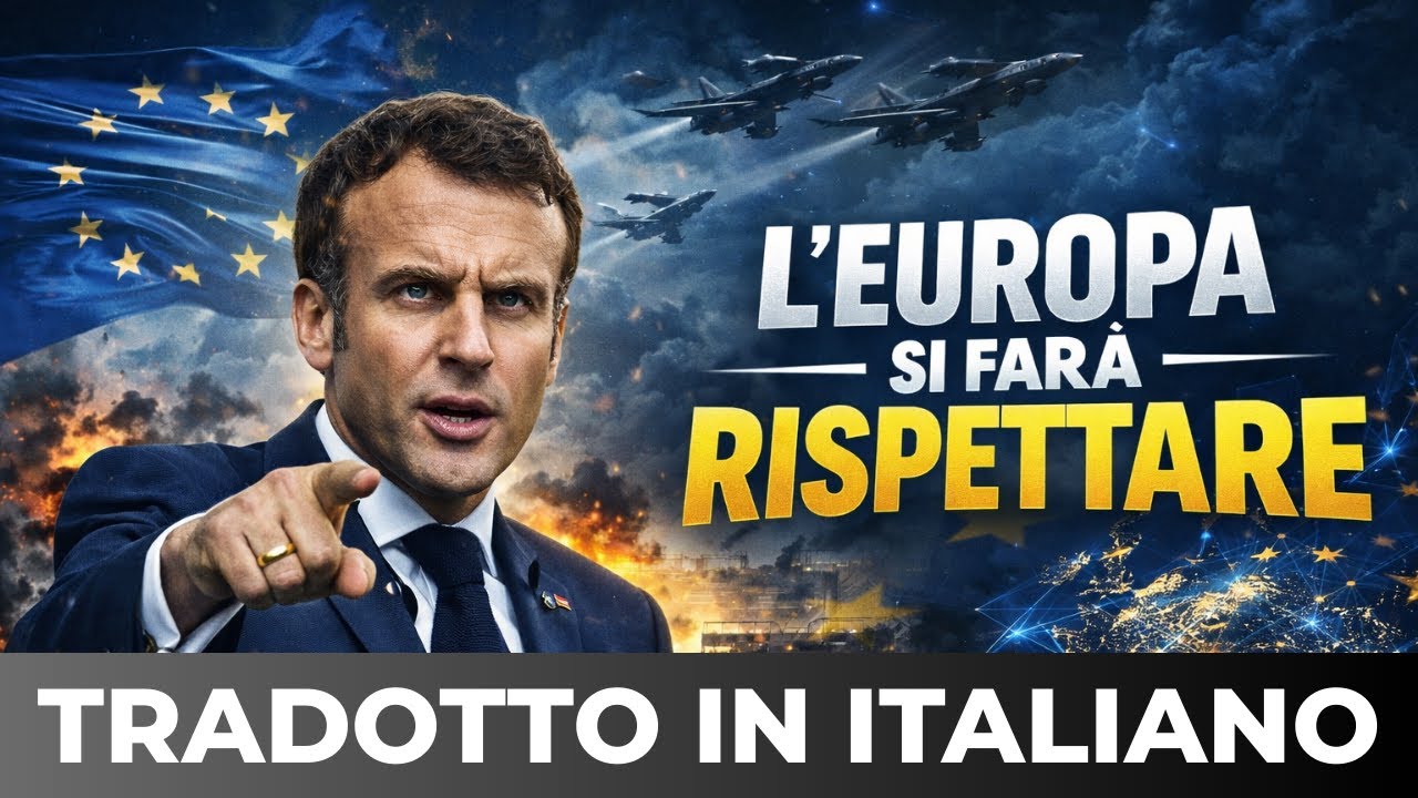 Macron: Ue unita si fa rispettare, ma restiamo vigili | Ucraina, Trump, NATO