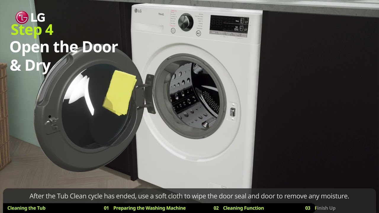 How to Clean your LG Front Load Washing Machine 2020, 7 Key  steps