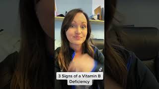3 Signs of a Vitamin B Deficiency #youtubeshorts #youtube #health #vitaminb12 #diet #tired #fatigue