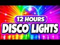 12 Horas de LUCES DISCO con MÚSICA 🌈 Efecto Fiesta en Casa | Pantalla Multicolor