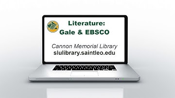 Literature Research using Gale &  EBSCO