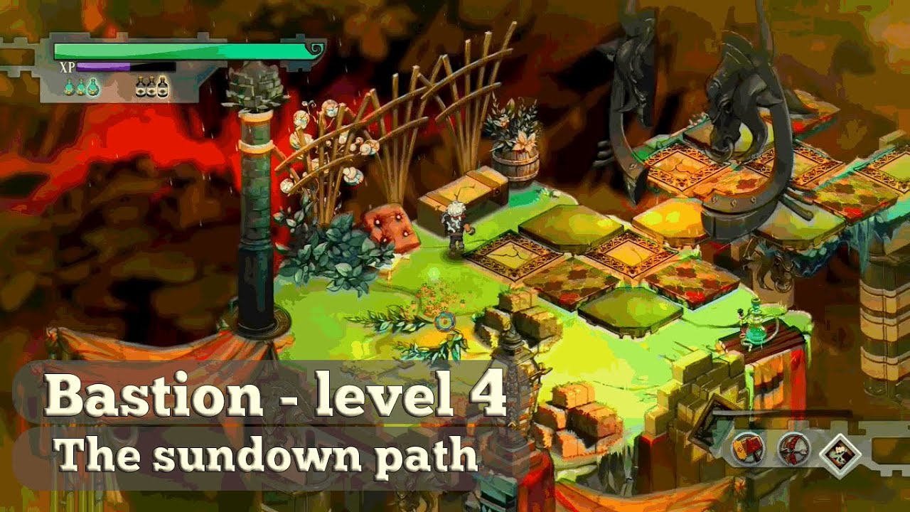 Bastion 2011 Gameplay - level 4 the sundown path
