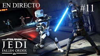 Star Wars Jedi: Fallen Order - PS4 Live Gameplay #11 [ESP/ENG]