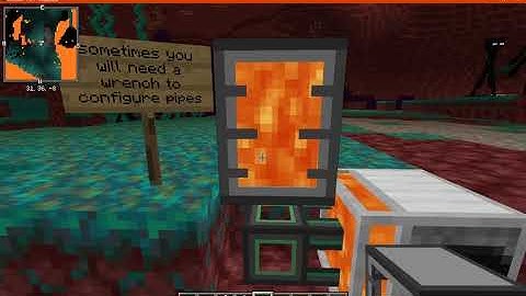 How To Make A Lava Pump Using A Dimensional Tank & Quantum Entangoloporter in 1.16.1