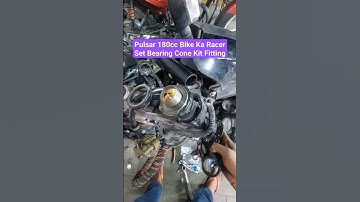 Pulsar 180cc Bike Ka Racer Set Bearing Cone Kit Fitting #bajaj #pulsar #bike #shorts #video #viral