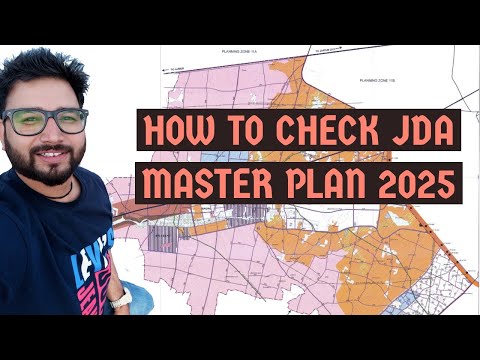 How to check JDA Road Plans | How to check master plan /JDA zonal development 2025 | Arvind Chauhan|