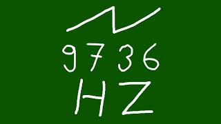 9736 hz saw