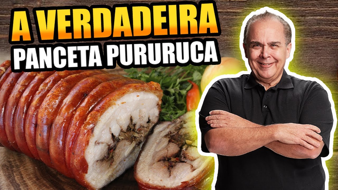 A Verdadeira Panceta Pururuca Recheada do Chef Taico