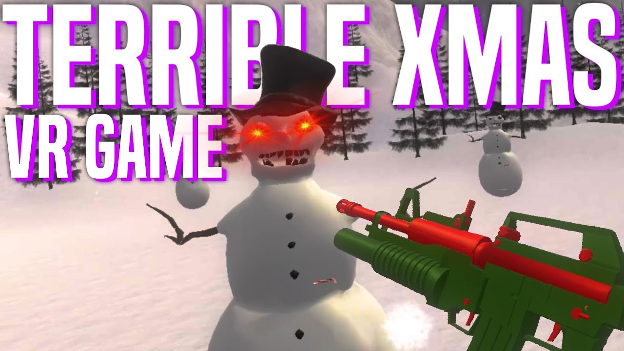 The Worst VR Game I Have Ever Played! - Christmas Survival VR (Oculus
