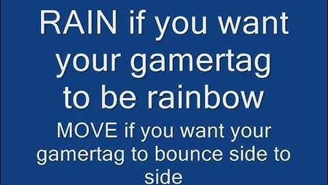 Call of Duty World at War rainbow name glitch