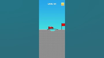 Draw Bridge puzzle level 131 #gaming #gameplay #games #game #shortvideo #drawing #draw #shorts#short