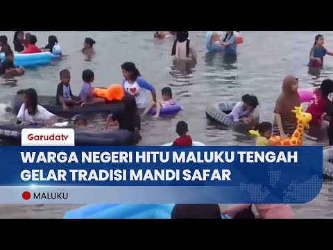 Ribuan Warga Maluku Gelar Tradisi Mandi Safar untuk Tolak Bala