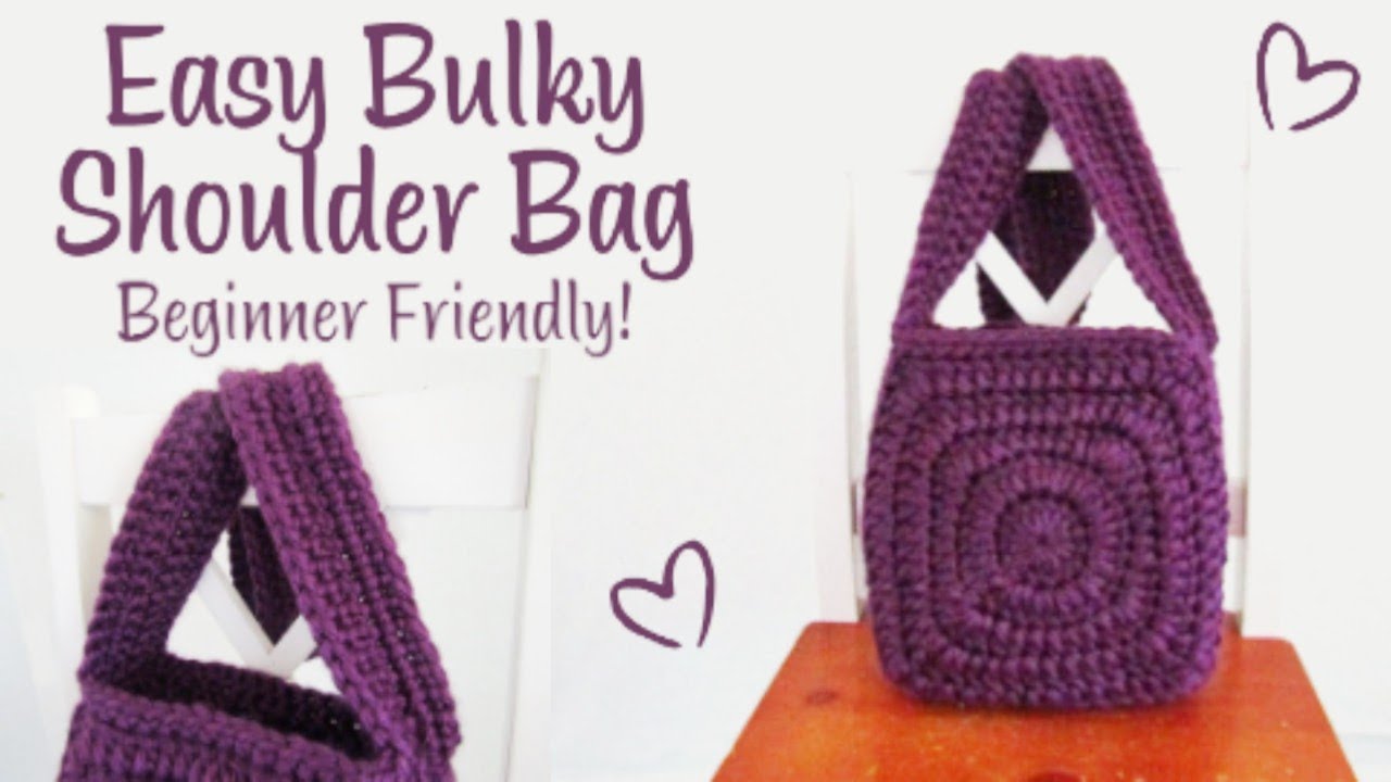 Chunky Crochet Bag pattern: Crochet pattern