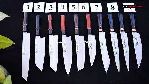 Báo Giá Ngày 1/8 Các Mẫu Dao KHÔNG RỈ 440C - Hàng Chuẩn Của HTX Dao Phúc Sen