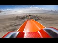 🏁 HOT WHEELS POV BEACH RACE GoPro