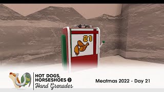 Hot Dogs, Horseshoes, & Hand Grenades (HTC Vive): Meatmas 2022 - Day 21 @Xusder