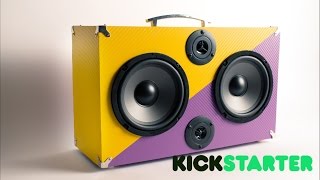 The Best Hottest Loudest Bluetooth Speaker Ever? KICKSTARTER BABY