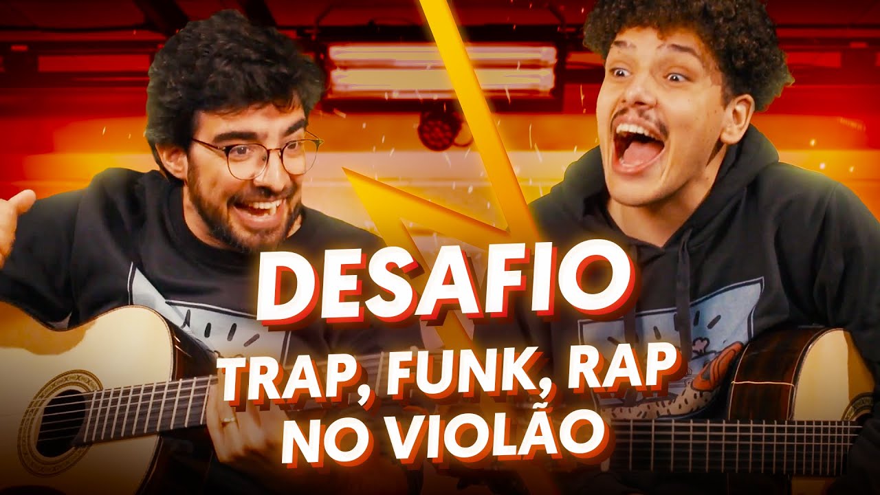 ⁣DESAFIO CIFRA CLUB: TRAP, FUNK E RAP NO VIOLÃO?