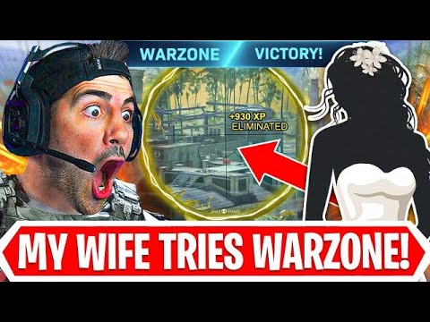 My Wife Tried To Play Warzone... image pic