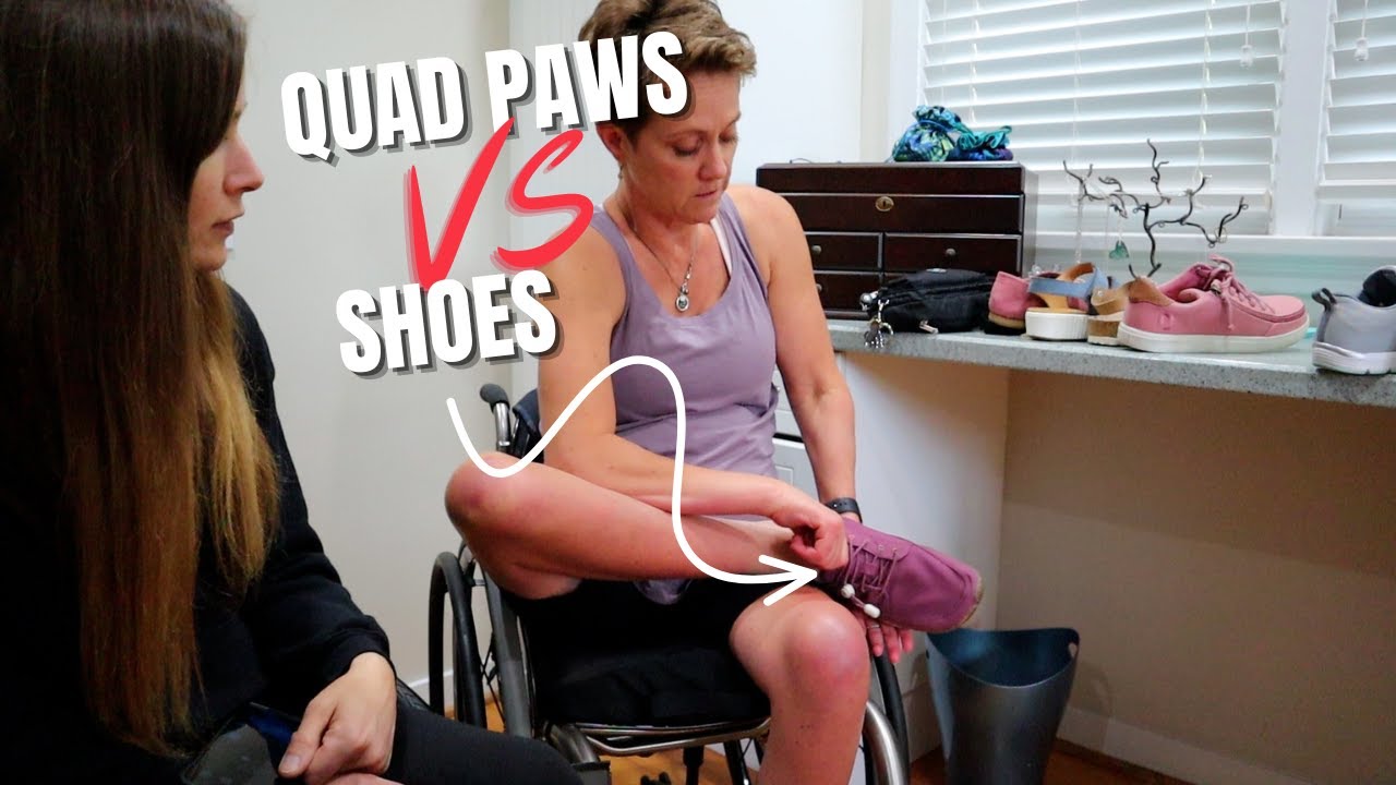 quadriplegic dressing hacks ️ shoes YouTube