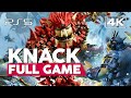 Knack | PS5 4K60ᶠᵖˢ | Full Game Playthrough Walkthrough | No Commentary