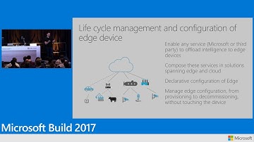 Build 2017 Enabling intelligence at the edge with Azure IoT Edge