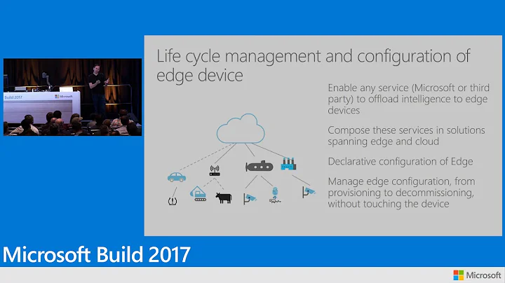 Build 2017 Enabling intelligence at the edge with Azure IoT Edge