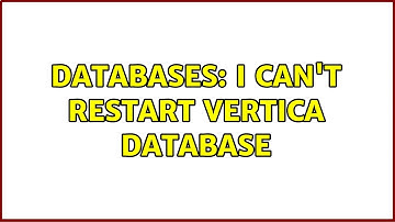Databases: I can