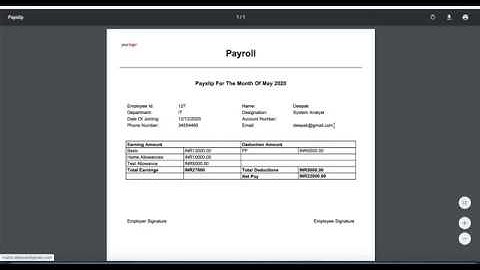Employee Payslip Software - PHPPayroll.com