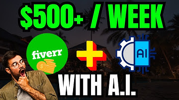 6 Fiverr Gigs Using AI Websites to Make Money on Fiverr — $500+week