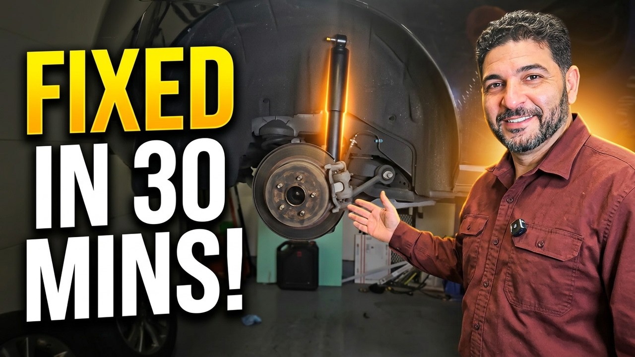 DIY Rear Shock Absorber Change | 2012 Murano LE Suspension Work