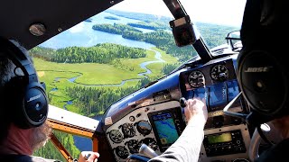 Smooth touchdown does NOT =  Good Landing: Beaver DHC2 on Floats in Alaska