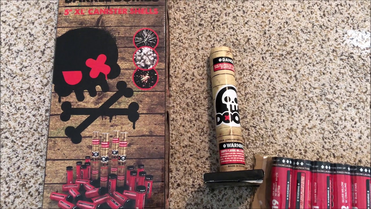 Doom Barrel Bombs Canister Shells Unboxing & Demo - YouTube