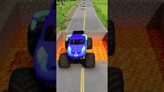 Viral Car Crash Test Game Video 💥🚗 | BeamNG.drive Extreme Crashes #shorts #viral