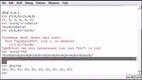 Python Programming Tutorial   11   Editing Sequences