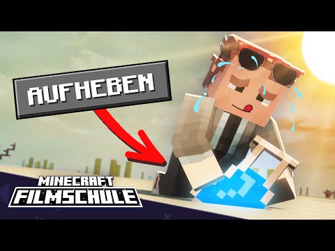 Pick up objects ★ MINECRAFT FILM SCHOOL