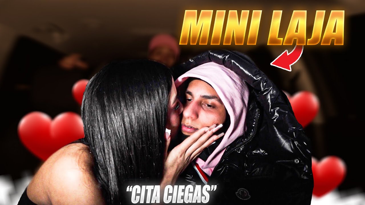 AJSOWAVEYYY PUSO A MINI LAJA EN UNA CITA CIEGA CON UNA BADDIE! *LE DIO UN BESO* PT 2