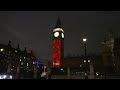 Marking 80 years since the end of the Second World War | Elizabeth Tower Remembrance Projection 2025
